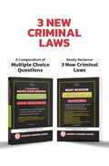 Ready Reckoner on 3 New Criminal Laws & Compendium of Multiple Choice Questions on 3 New Criminal Laws (Combo Pack) | Shreya Bhargava and Samarth Agrawal