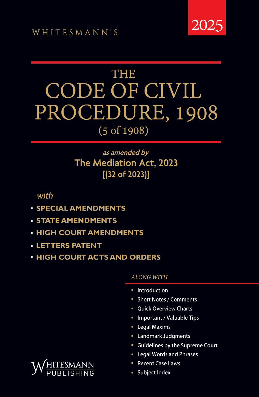 The Code of Civil Procedure, 1908 | | whitesmann | Edition 2025