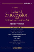 Law of Succession and Indian Succession Act in 2 Volume | Yogesh V Nayyar | whitesmann | Edition 2025