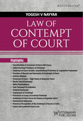 Law of Contempt of Court | Yogesh V Nayyar | | whitesmann | Edition 2025
