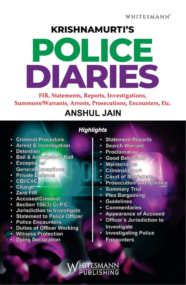 POLICE DIARIES | Anshul Jain | whitesmann | Edition 2025