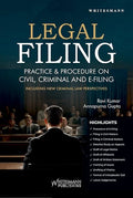 LEGAL FILING PRACTICE & PROCEDURE ON CIBIL, CRIMINAL AND E-FILING | RAVI KUMAR AND ANNAPURNA GUPTA | | whitesmann | Edition 2025