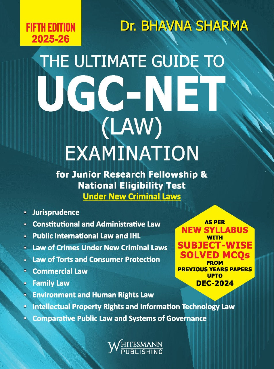 The Ultimate Guide To UGC-NET (law) Examination | Dr. Bhavna Sharma | whitesmann | Edition 2026