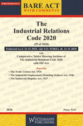 The Industrial Relations code 2020  | Whitesamnn | Edition 2026
