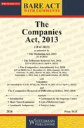 The Companies Act,2013  | Whitesamnn | Edition 2026