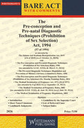 The Pre-conception and Pre-natal Diagnostic Techniques Act,1994  | Whitesamnn | Edition 2026