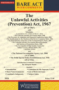 The Unlawful Activities (Prevention) Act,1967  | Whitesamnn | Edition 2026