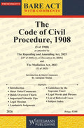 THE CODE OF CIVIL PROCEDURE , 1908 | Whitesamnn | Edition 2026