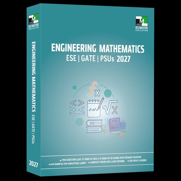 Engineering Mathematics - ESE,GATE,PSUs 2026  | IES MASTER PUBLICATION | Edition 2026