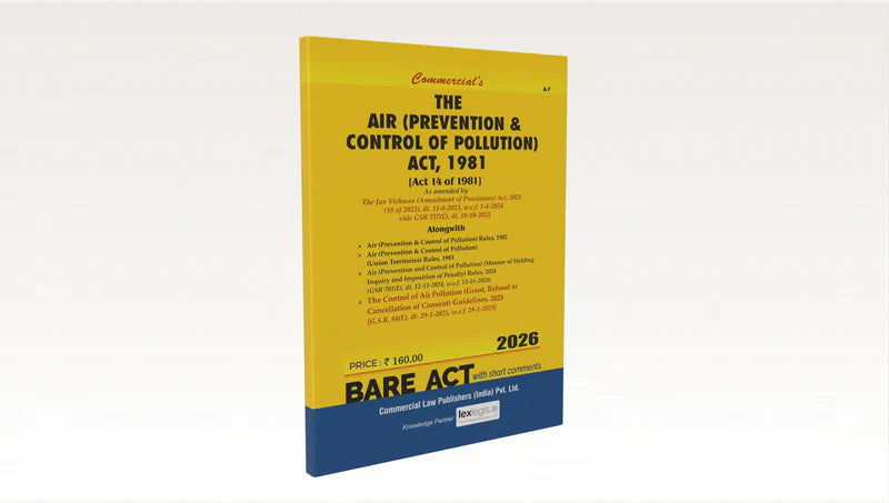 Commercial | The Air Prevention and Control of Pollution Act, 1981 | Edition 2026