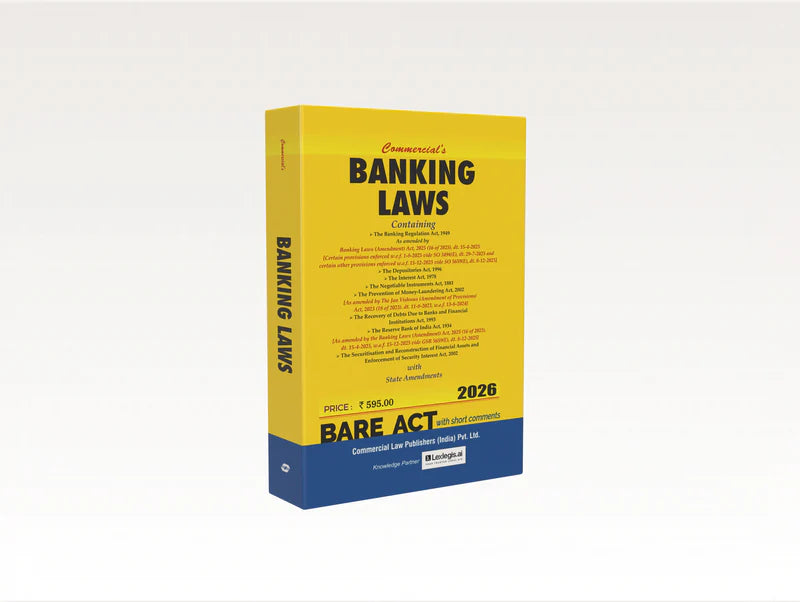 Banking Laws | Commercial Law Publishers | Edition 2026