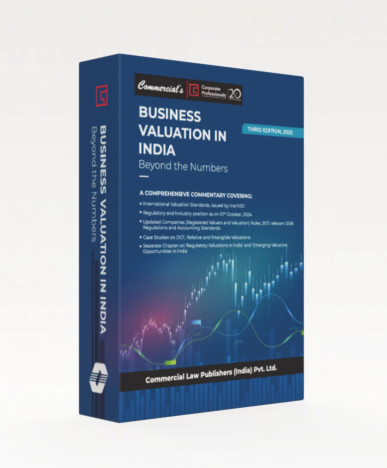 Business Valuation in India | Mr. Vinod Kumar Aggarwal | Commercial Law Publishers | Edition 2025