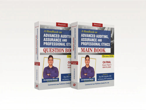 Advanced Auditing, Assurance & Professional Ethics – Main & Question Book (CA Final, 2025 Edition) - GenZbookcompany