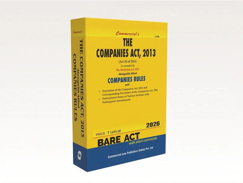 The Companies Act, 2013 | EDITION 2026 - GenZbookcompany