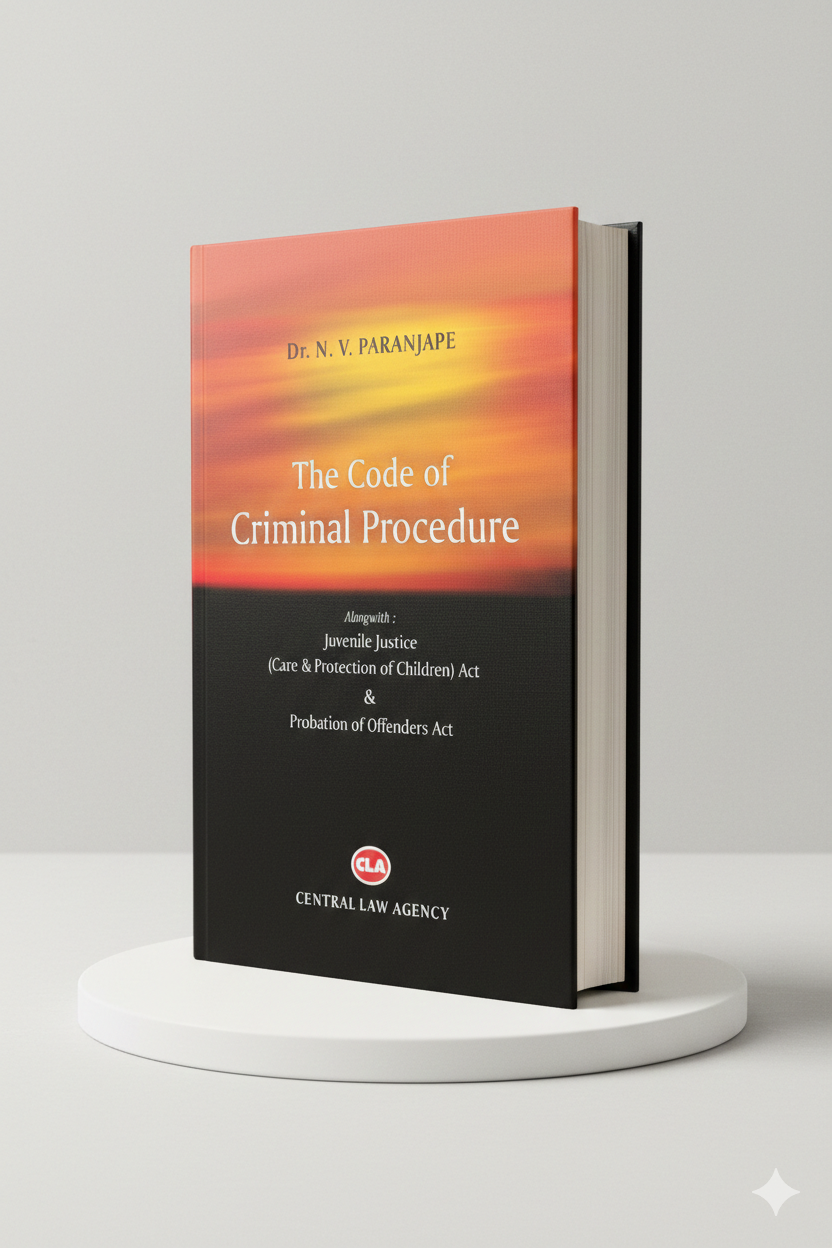 CODE OF CRIMINAL PROCEDURE | Dr. N.V. Paranjape | CLA - GenZbookcompany