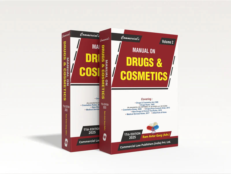 Drugs and Cosmetics | Ram Avtar Garg, Adv. | Edition 2026 - GenZbookcompany