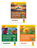 Foundation Course Class 9 Physics, Chemistry and Biology (Set of 3 Books)