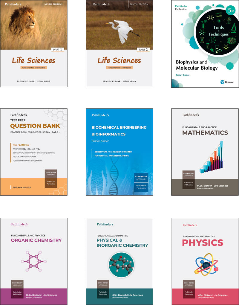 GAT-B Graduate Aptitude Test in Biotechnology 9 Books | Pathfinder Publication