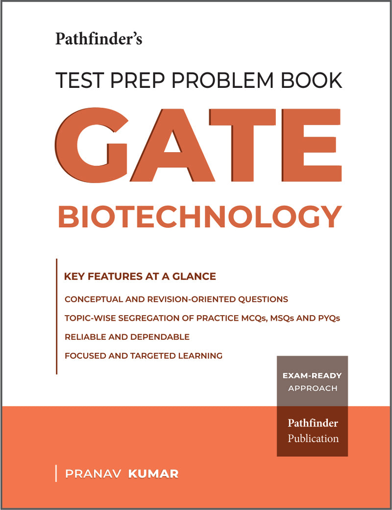 Test-Prep Problem Book for GATE Biotechnology | Pathfinder Publication