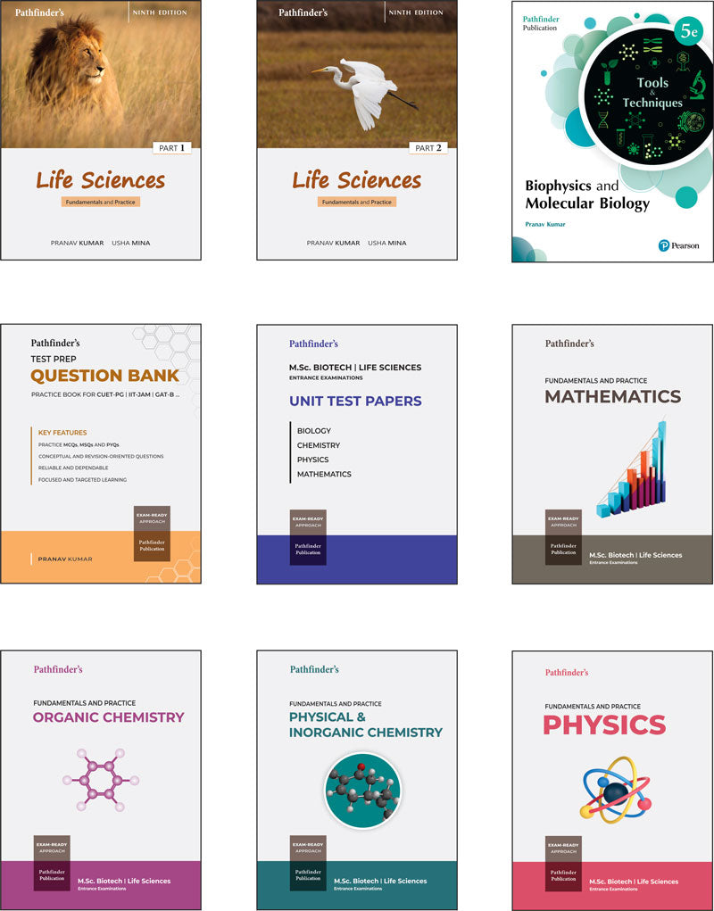 IIT-JAM Biotechnology 9 Books | Pathfinder Publication