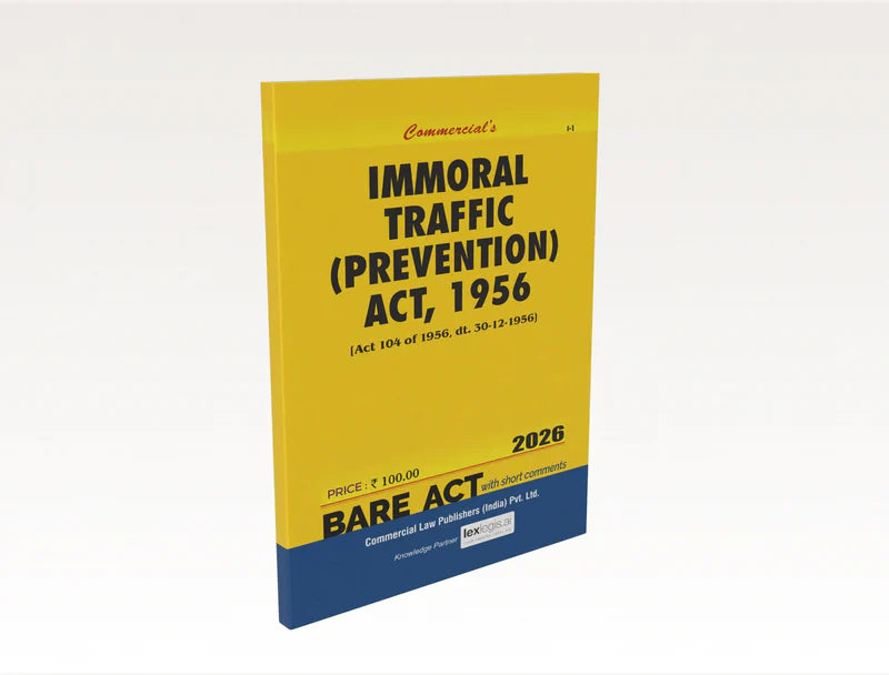Commercial | The Immoral Traffic (Prevention) Act, 1956 | Edition 2026
