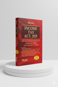 INCOME TAX ACT, 2025 | Bharat Law House | Edition 2025 - GenZbookcompany