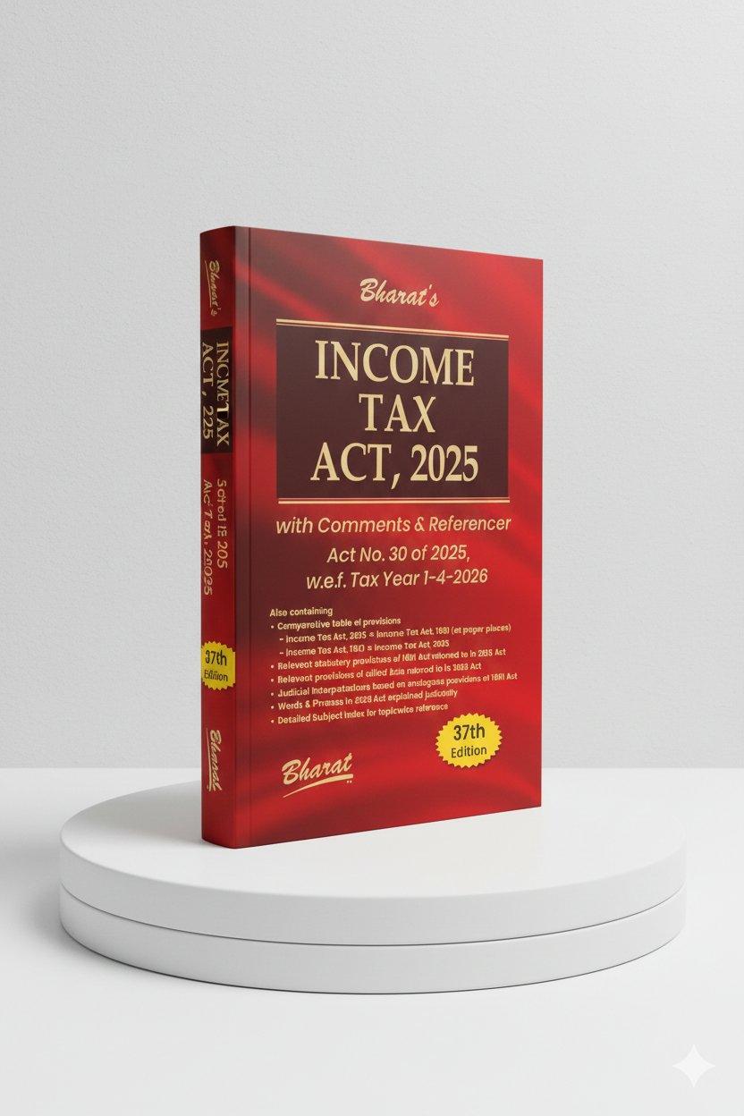 INCOME TAX ACT, 2025 | Bharat Law House | Edition 2025 - GenZbookcompany