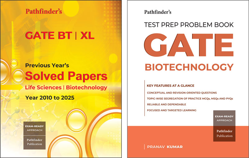 GATE Biotechnology Practice Book and PYQs | Pathfinder Publication