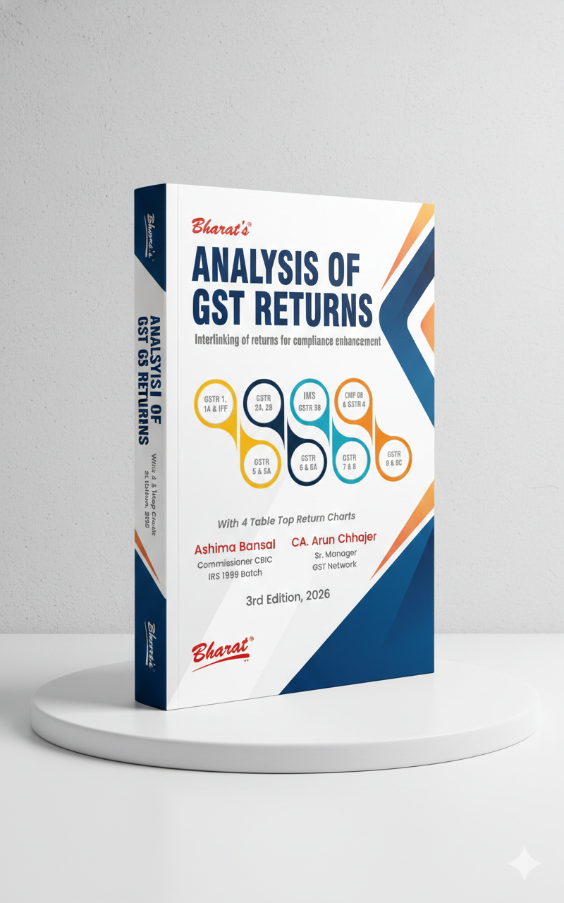 ANALYSIS OF GST RETURNS | ASHIMA BANSAL & CA. ARUN CHHAJER | Edition 2025 - GenZbookcompany