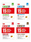 CBSE ScoreMore 15 Sample Papers CBSE Boards - Class 10 Mathematics Basic, Science, English and Social Science Combo | MTG