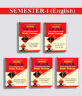 Mansi's C.C.S. University Meerut B.A. LL.B 5 Year Integrated Course, Study Package Semester - 1 ( General English-I, Sociology-I, Political Theory-I, Economic-I, Indian History-I, ) ENGLISH 2026 - GenZbookcompany