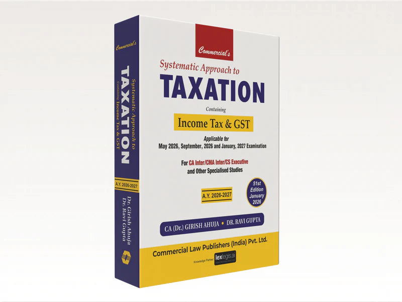 Taxation | Dr. Girish Ahuja | 51st Edition Jan 2026