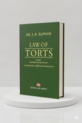 LAW OF TORTS alongwith CONSUMER PROTECTION ACT and COMPENSATION UNDER MOTOR VEHICLES ACT | Dr. S.K. Kapoor | CLA - GenZbookcompany