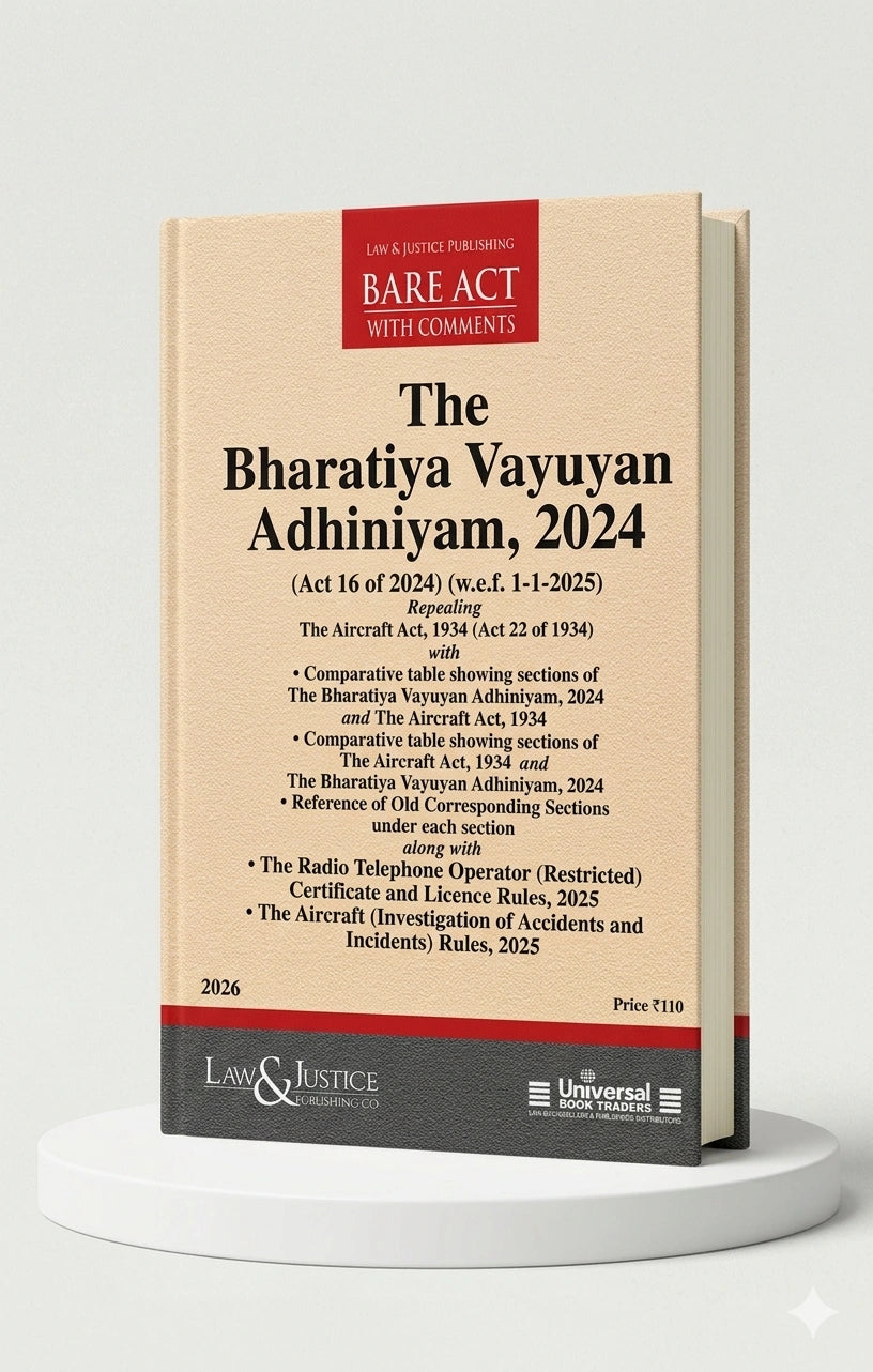 Bharatiya Vayuyan Adhiniyam, 2024 | Law & Justice Publishing | EDITION 2026