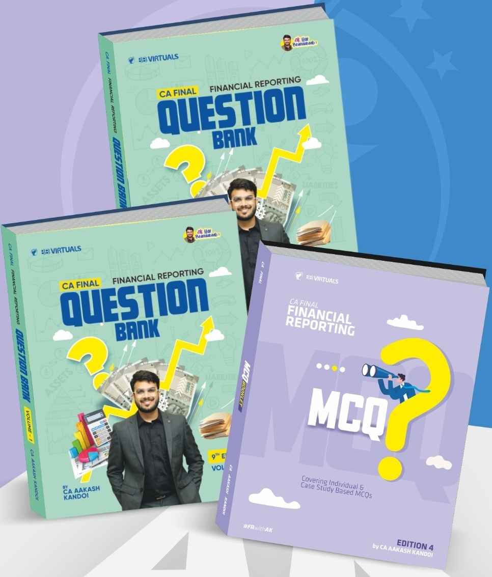CA Final Financial Reporting Question Bank with MCQs | CA Aakash Kandoi