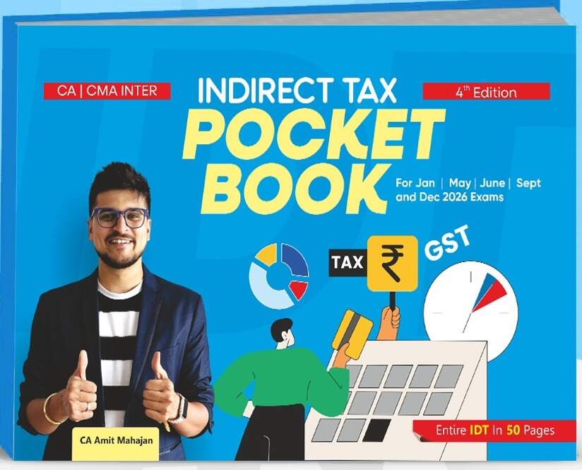CA Inter GST Pocket Book | CA Amit Mahajan