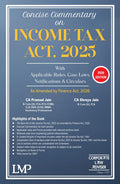 Concise Commentary INCOME TAX, 2025 | CA Pramod Jain & CA Shreya Jain | LMP PUBLISHERS | Edition 2026